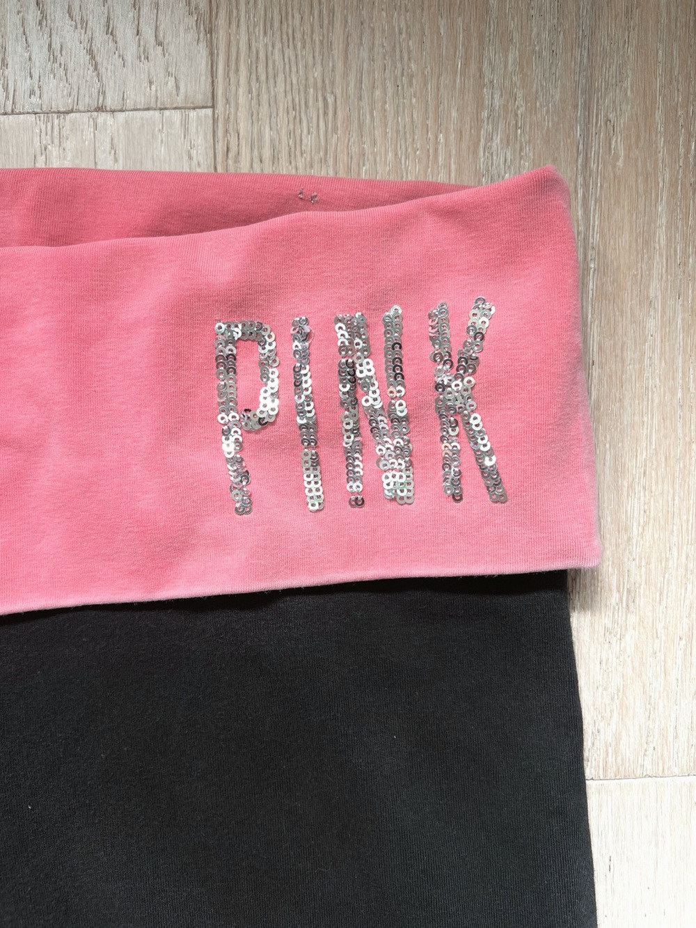 2014 Vintage Victoria's Secret PINK | Fold-over Sequin Leggings